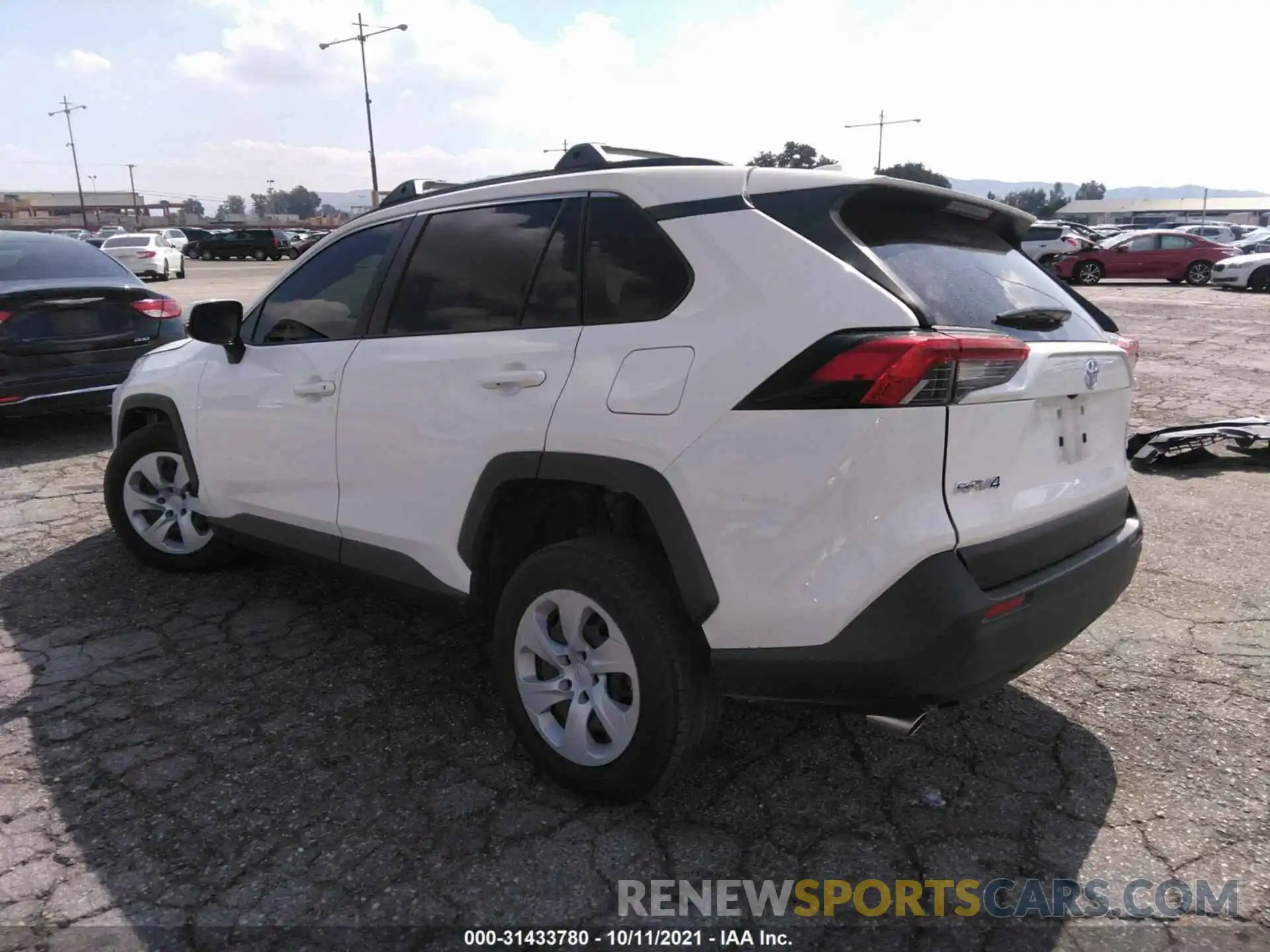 3 Photograph of a damaged car JTMK1RFV8LD060294 TOYOTA RAV4 2020