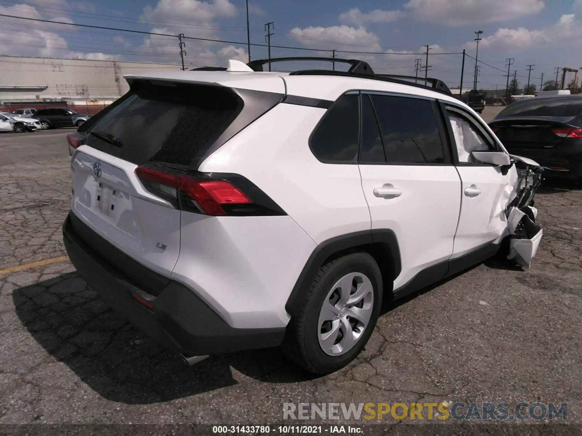 4 Photograph of a damaged car JTMK1RFV8LD060294 TOYOTA RAV4 2020