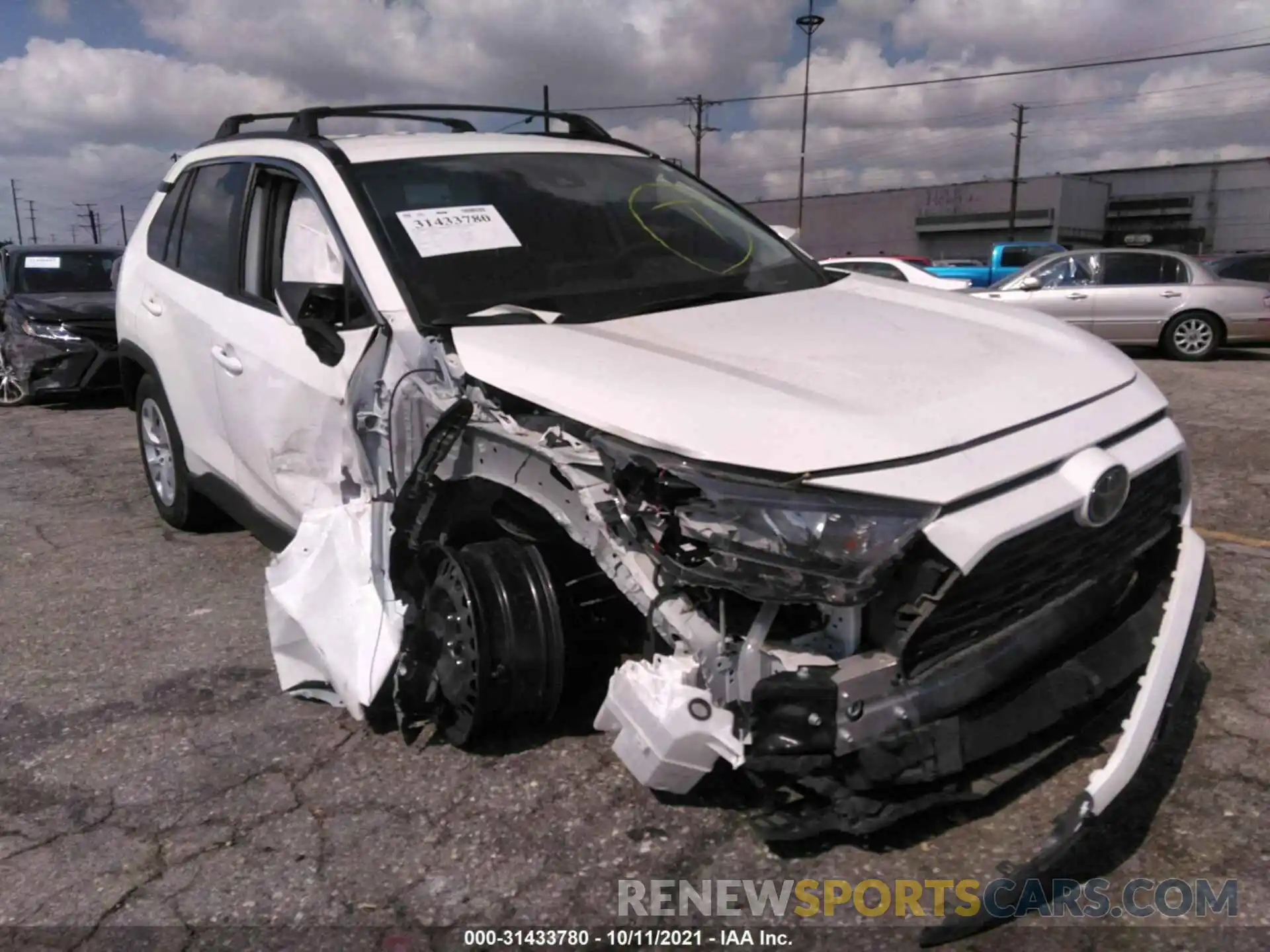 6 Photograph of a damaged car JTMK1RFV8LD060294 TOYOTA RAV4 2020