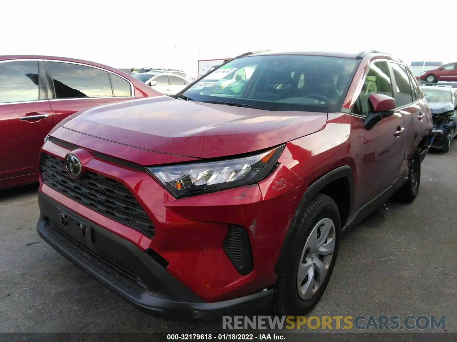 2 Photograph of a damaged car JTMK1RFV8LD060473 TOYOTA RAV4 2020