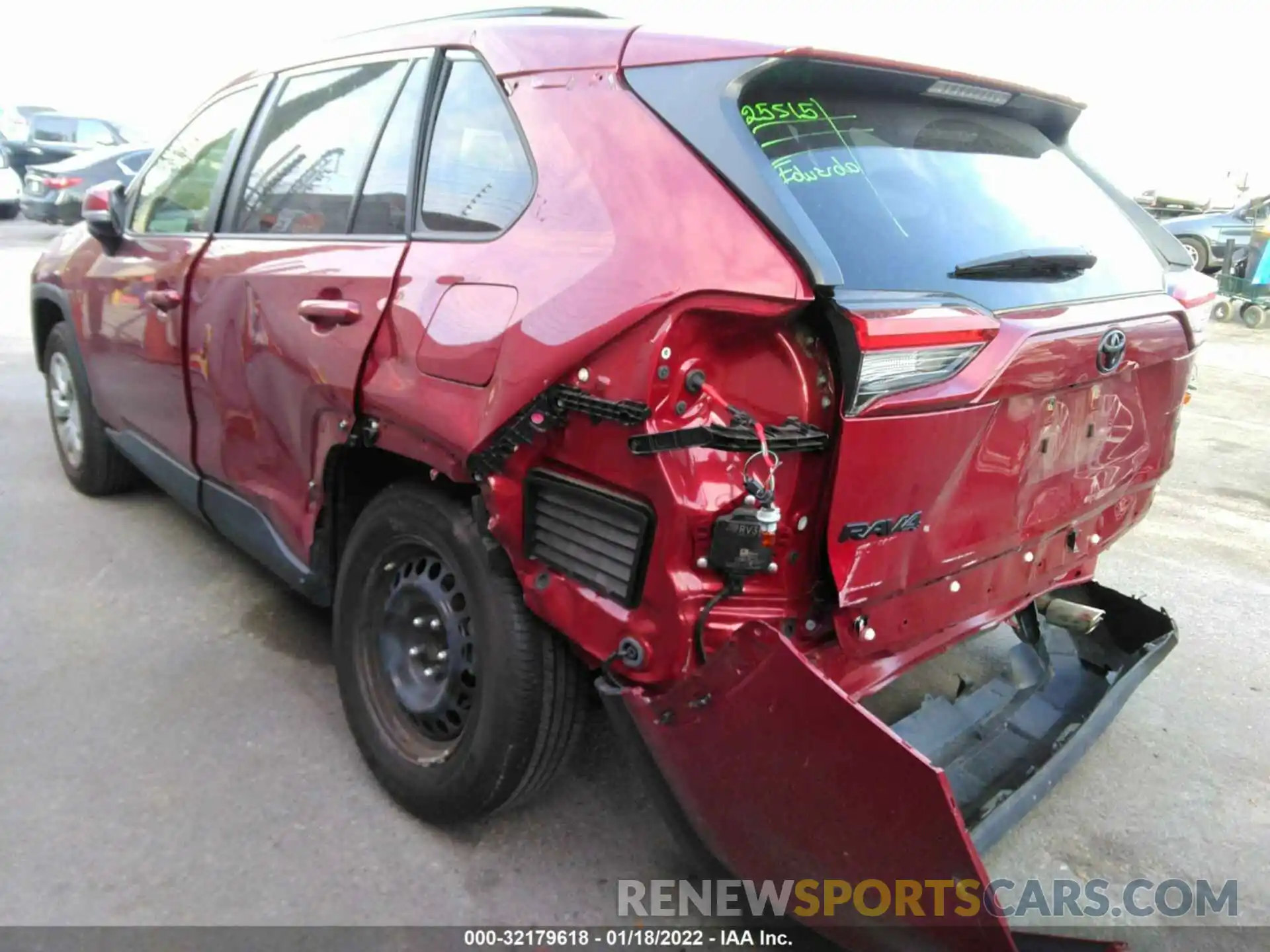 3 Photograph of a damaged car JTMK1RFV8LD060473 TOYOTA RAV4 2020