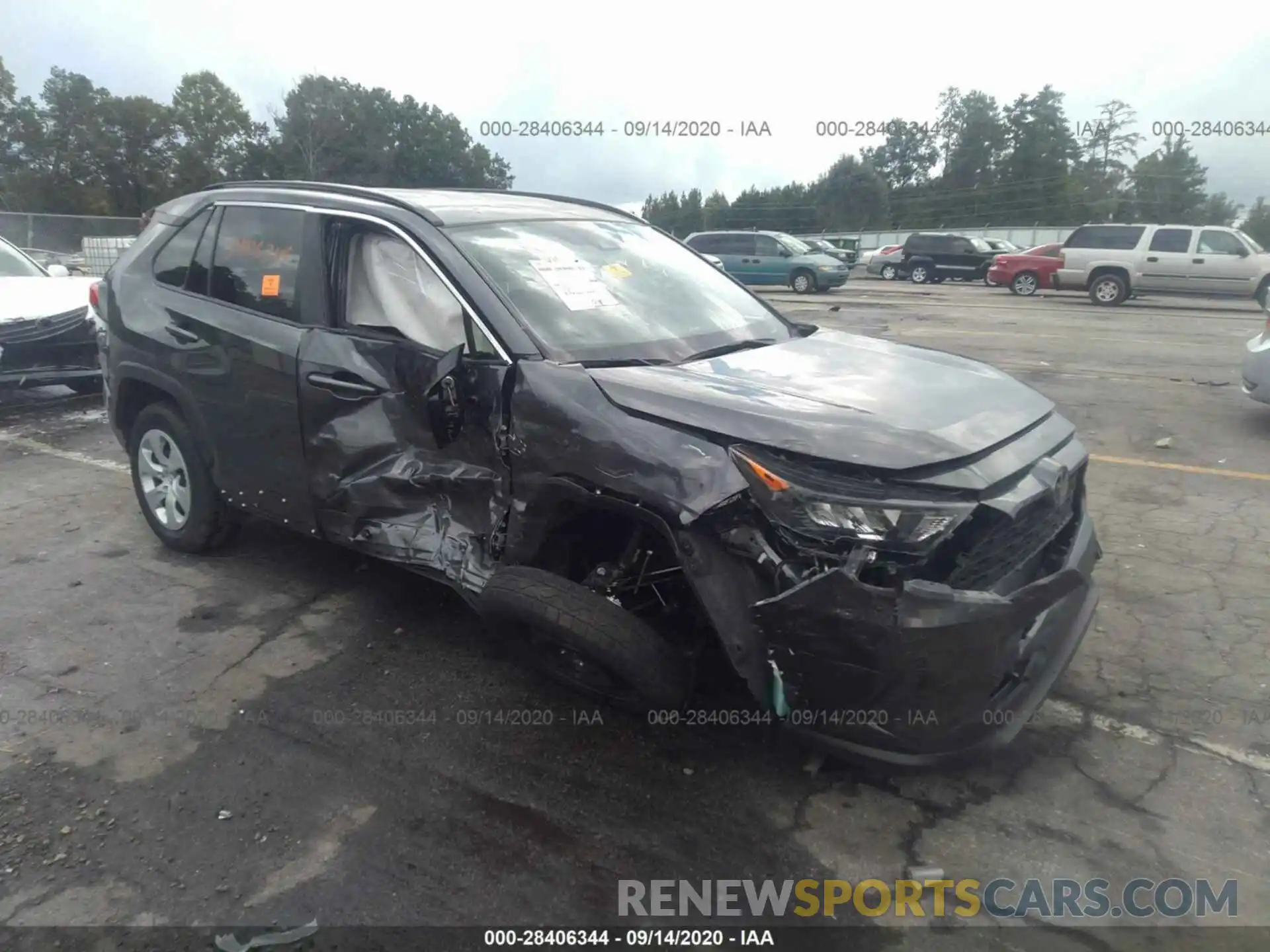 1 Фотография поврежденного автомобиля JTMK1RFV9LD053399 TOYOTA RAV4 2020