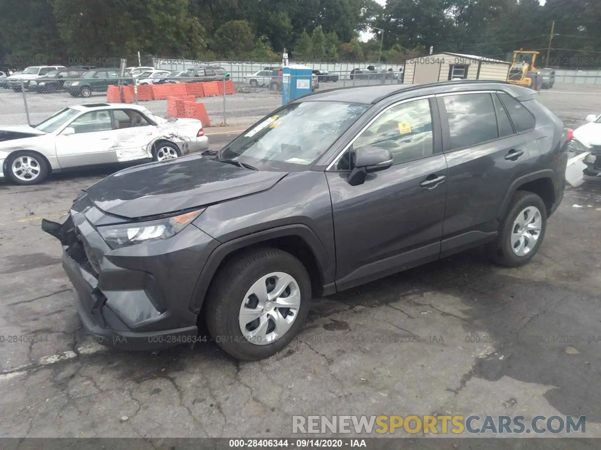 2 Photograph of a damaged car JTMK1RFV9LD053399 TOYOTA RAV4 2020