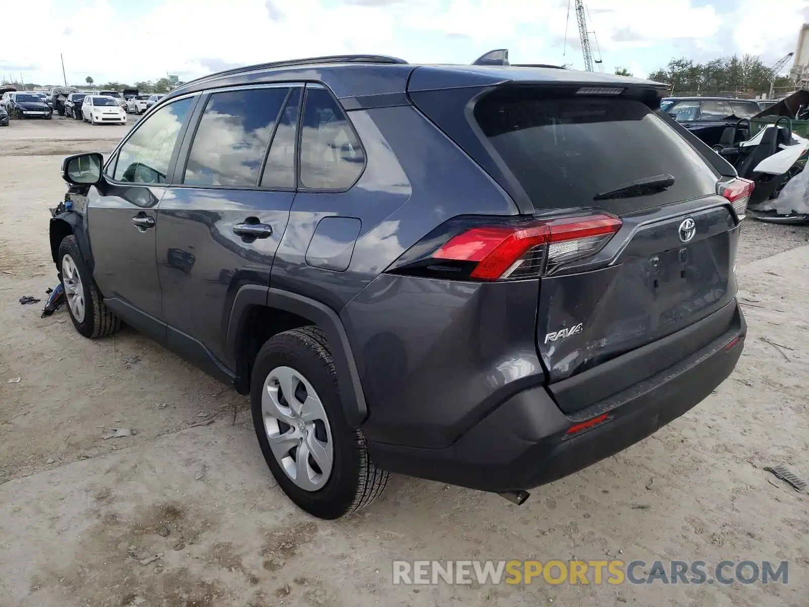 3 Photograph of a damaged car JTMK1RFVXLD046025 TOYOTA RAV4 2020