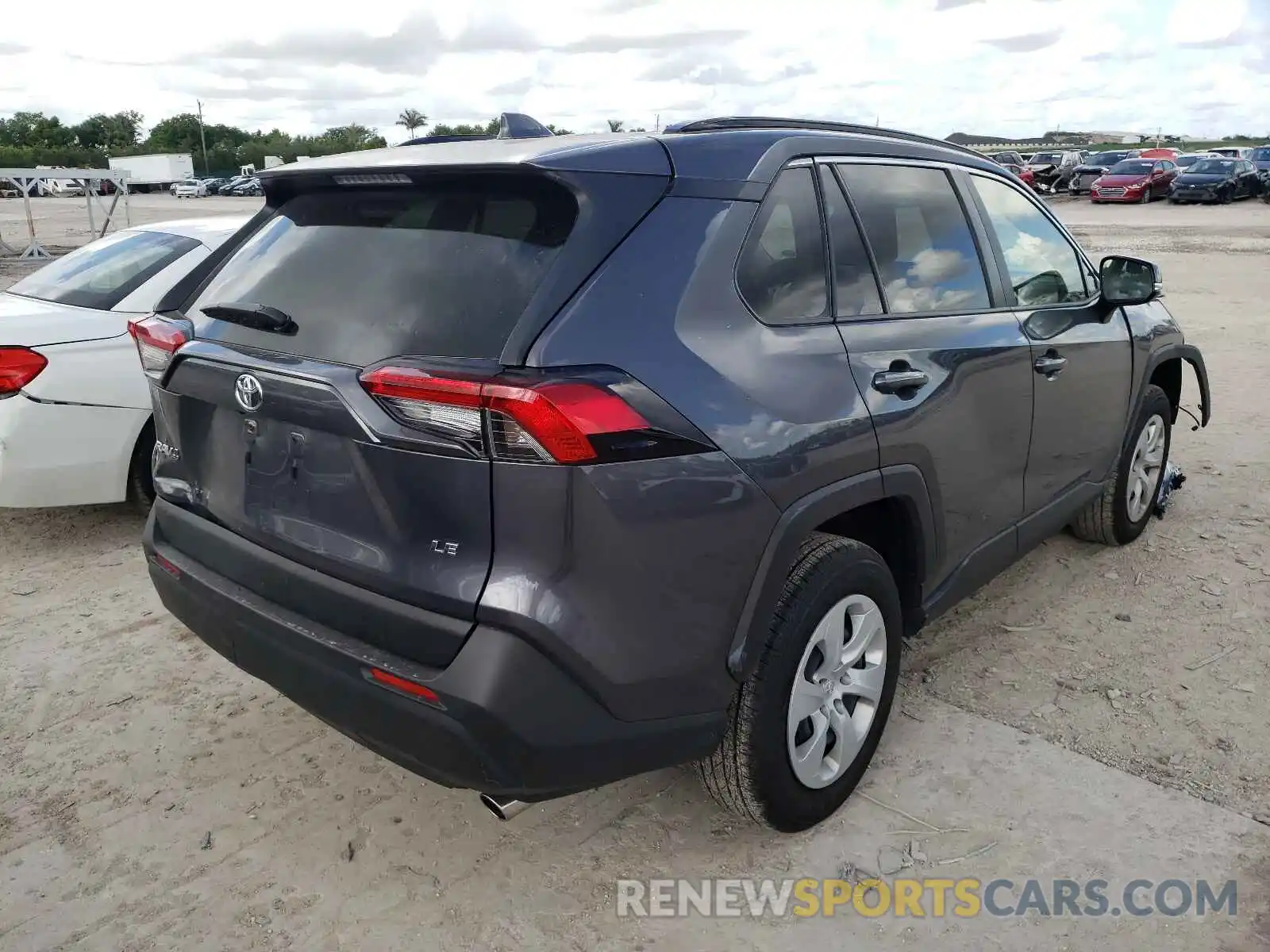 4 Photograph of a damaged car JTMK1RFVXLD046025 TOYOTA RAV4 2020