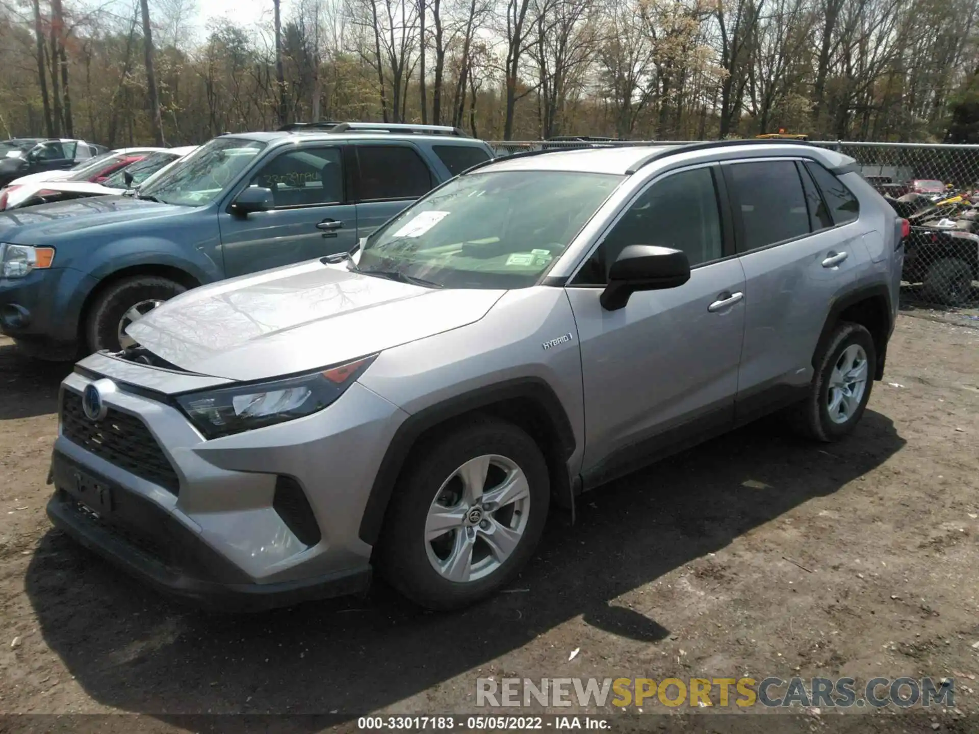 2 Photograph of a damaged car JTMLWRFV1LD048588 TOYOTA RAV4 2020