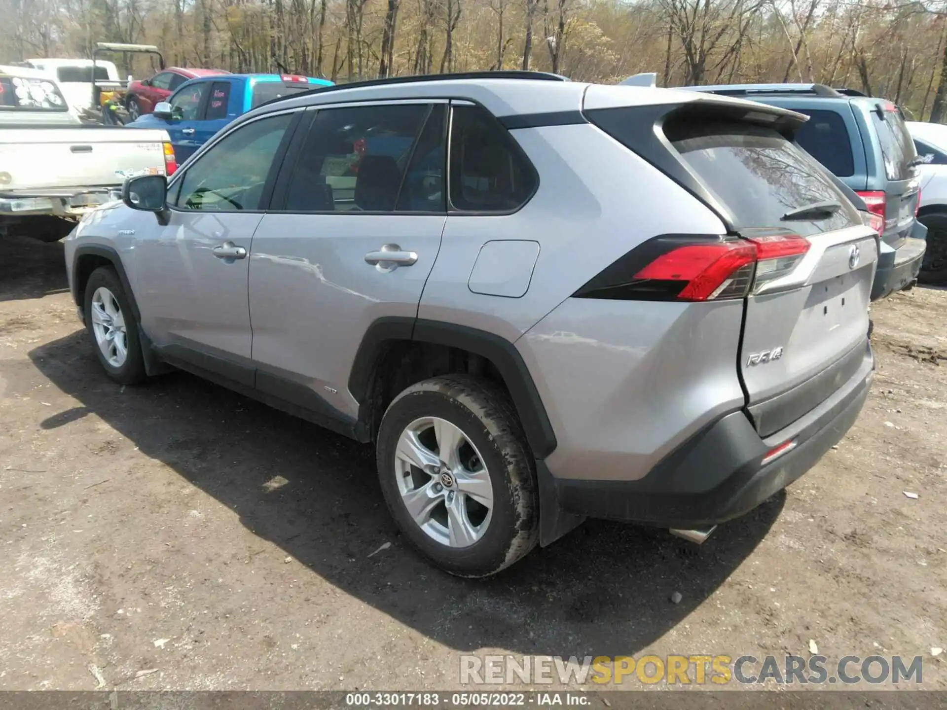 3 Photograph of a damaged car JTMLWRFV1LD048588 TOYOTA RAV4 2020