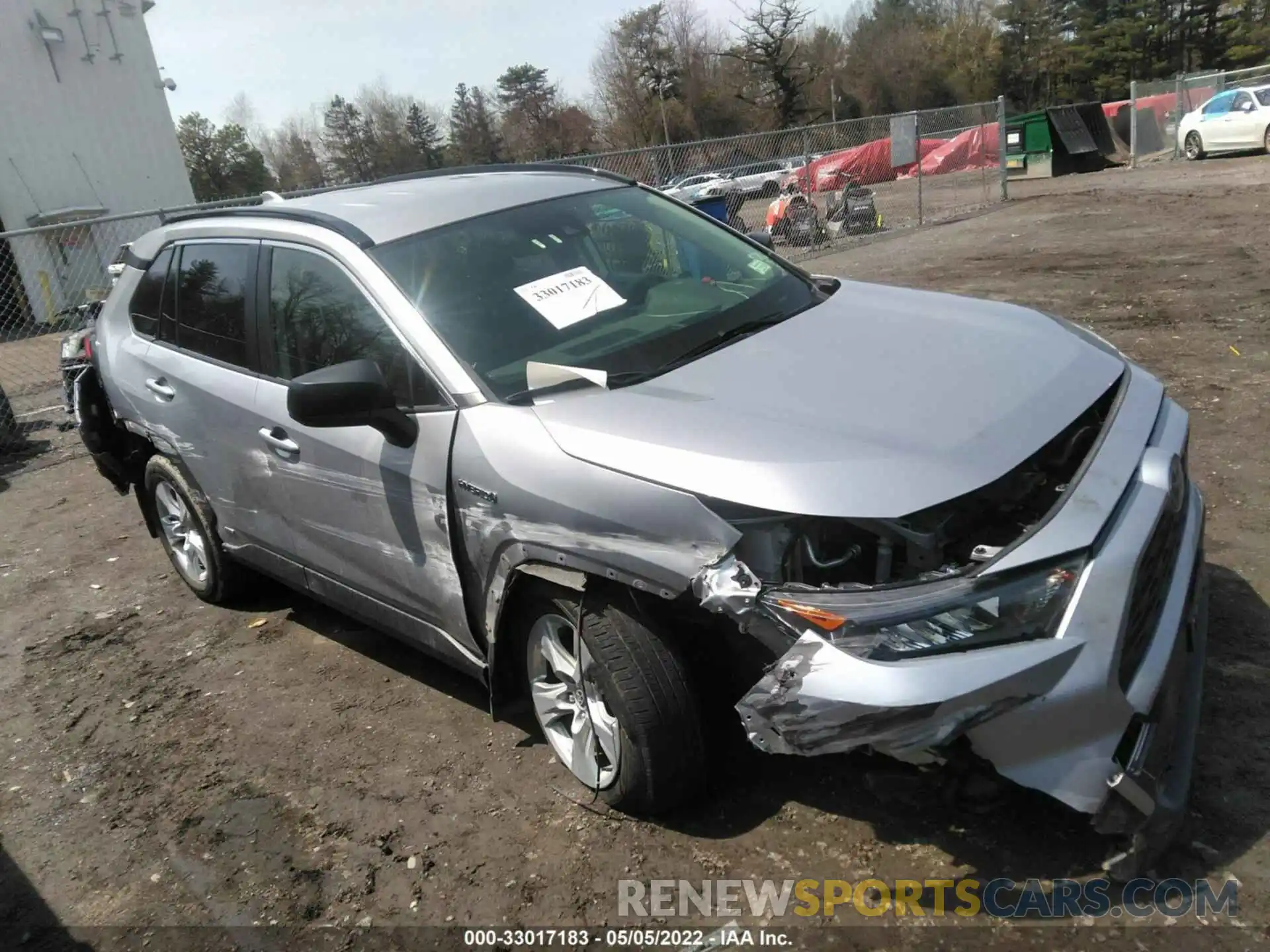 6 Photograph of a damaged car JTMLWRFV1LD048588 TOYOTA RAV4 2020