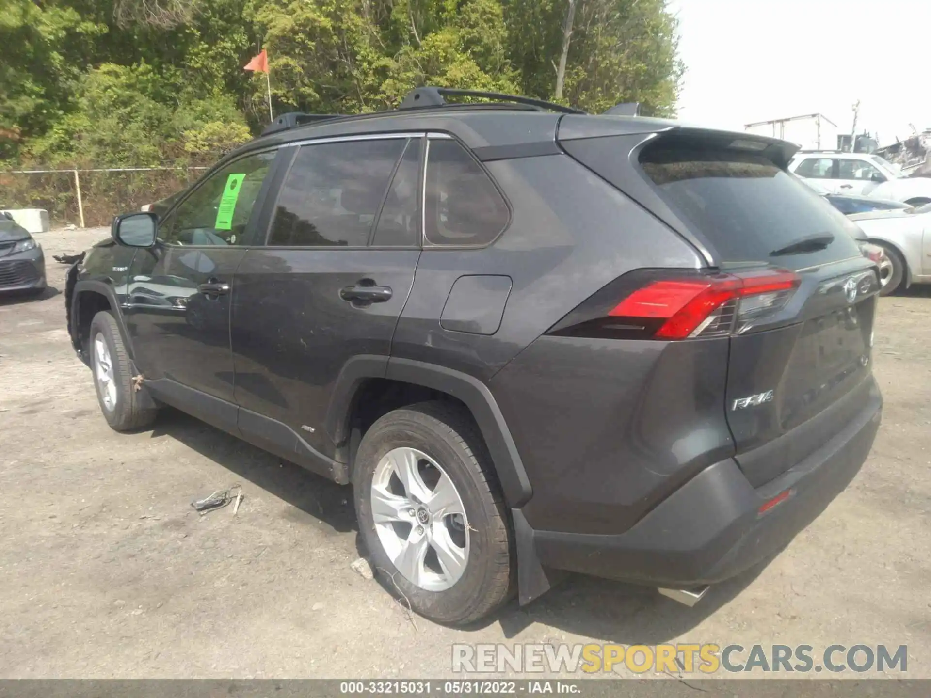 3 Photograph of a damaged car JTMLWRFV1LD070672 TOYOTA RAV4 2020