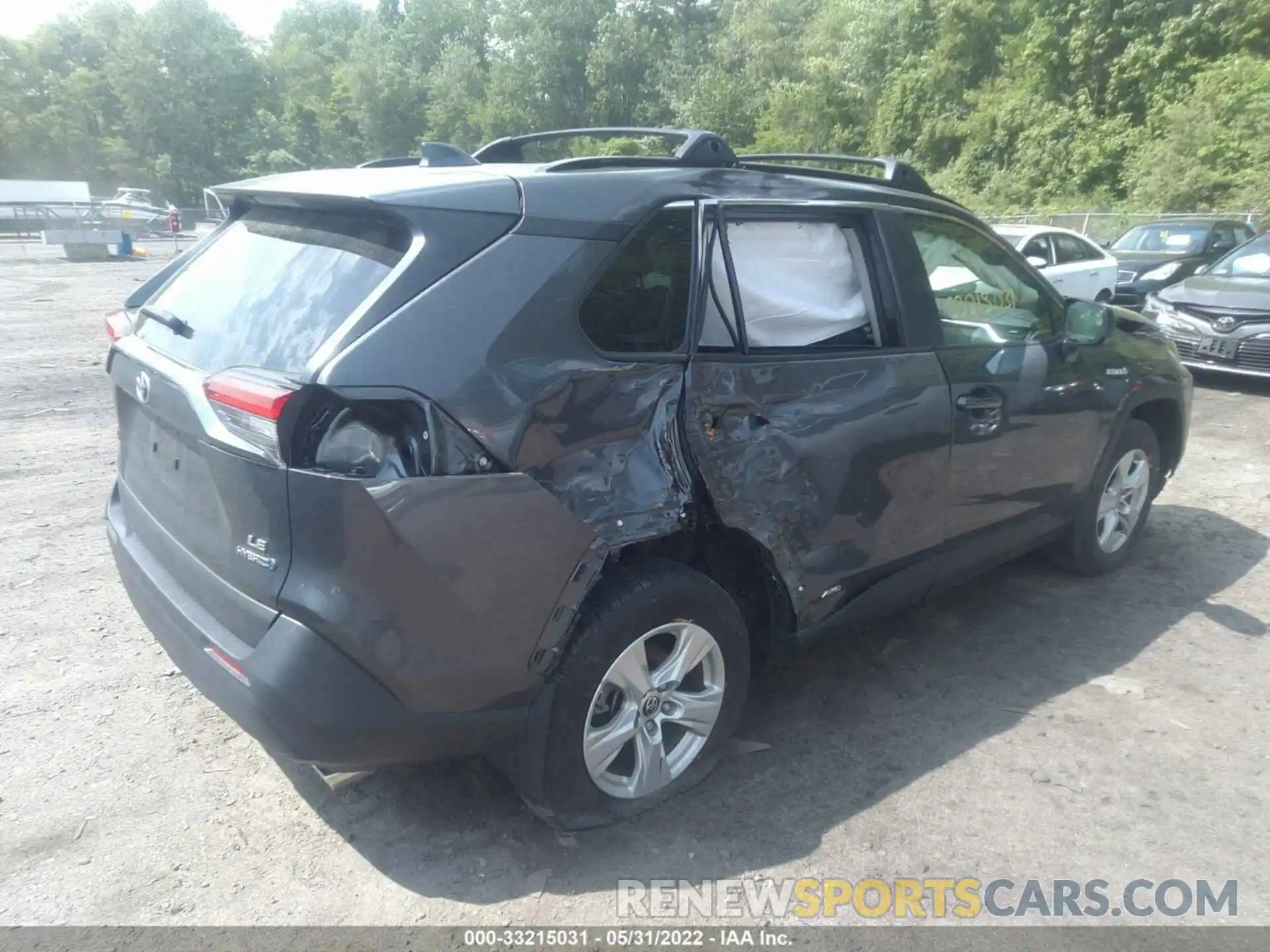 4 Photograph of a damaged car JTMLWRFV1LD070672 TOYOTA RAV4 2020