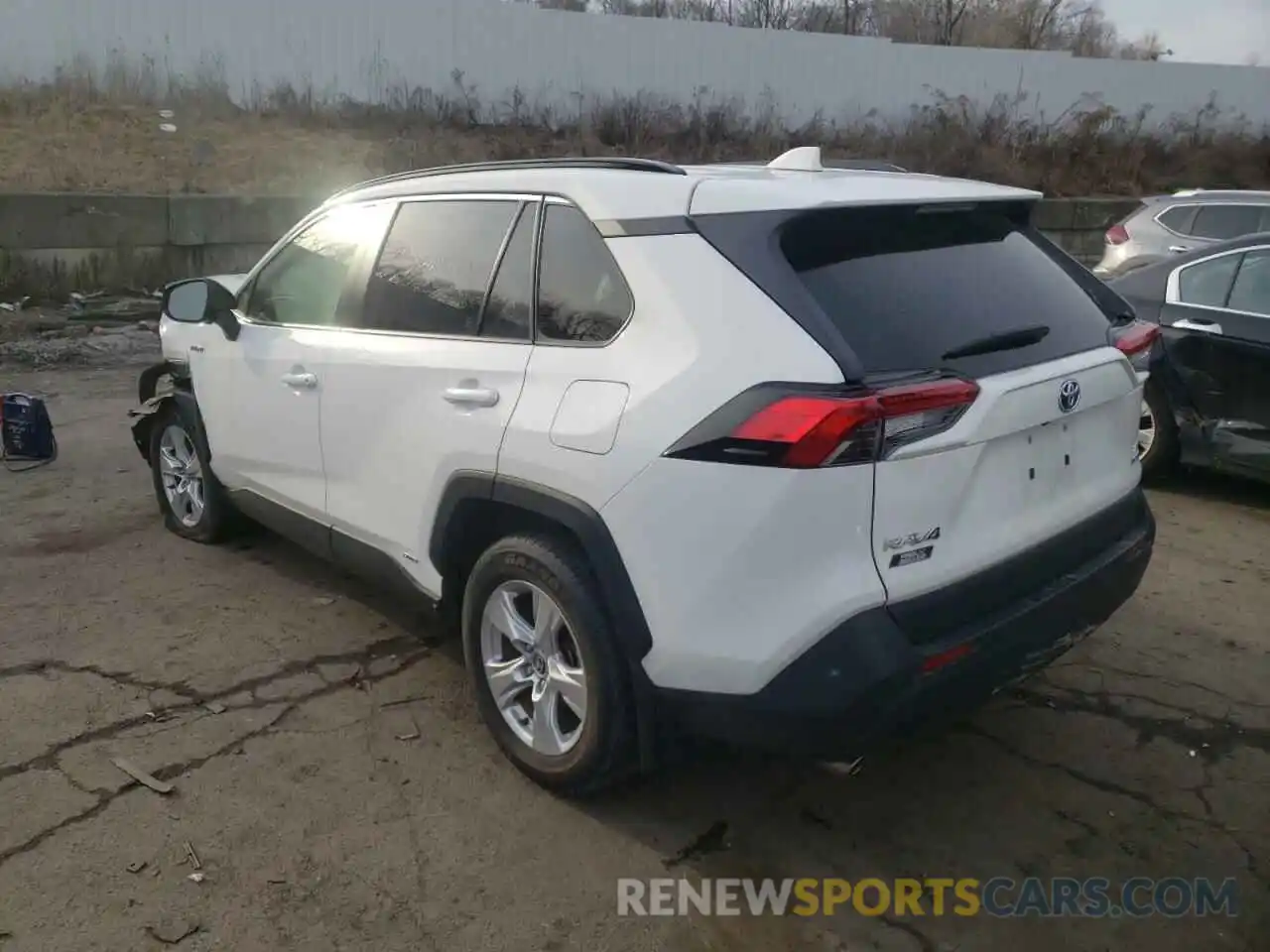 3 Photograph of a damaged car JTMLWRFV4LD549233 TOYOTA RAV4 2020