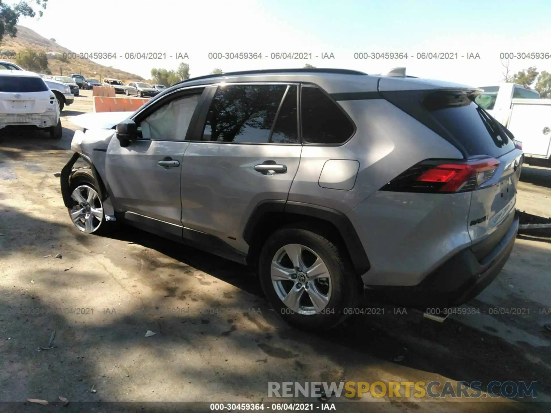 3 Фотография поврежденного автомобиля JTMLWRFV5LD059934 TOYOTA RAV4 2020