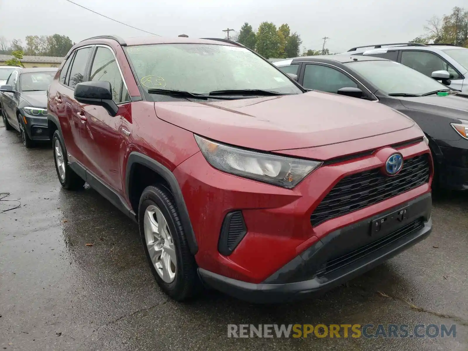 1 Фотография поврежденного автомобиля JTMLWRFV5LD067404 TOYOTA RAV4 2020