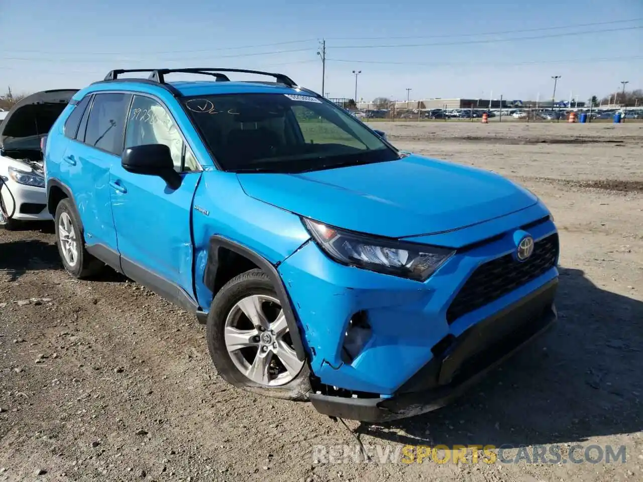 1 Photograph of a damaged car JTMLWRFV5LD526799 TOYOTA RAV4 2020