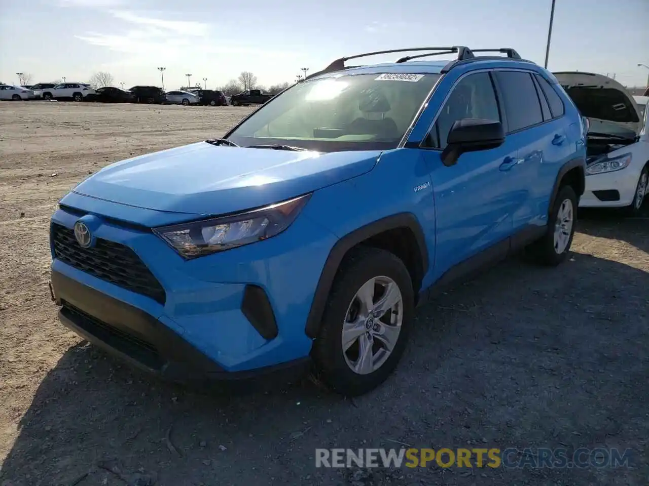 2 Photograph of a damaged car JTMLWRFV5LD526799 TOYOTA RAV4 2020