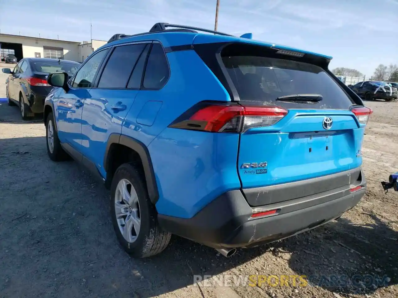 3 Photograph of a damaged car JTMLWRFV5LD526799 TOYOTA RAV4 2020