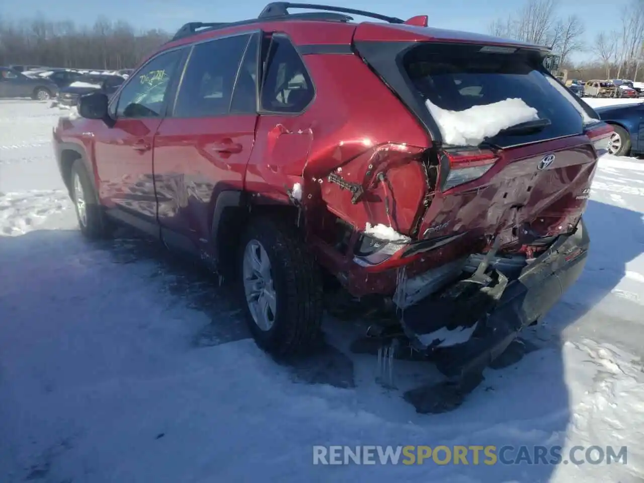 3 Photograph of a damaged car JTMLWRFV6LD045718 TOYOTA RAV4 2020