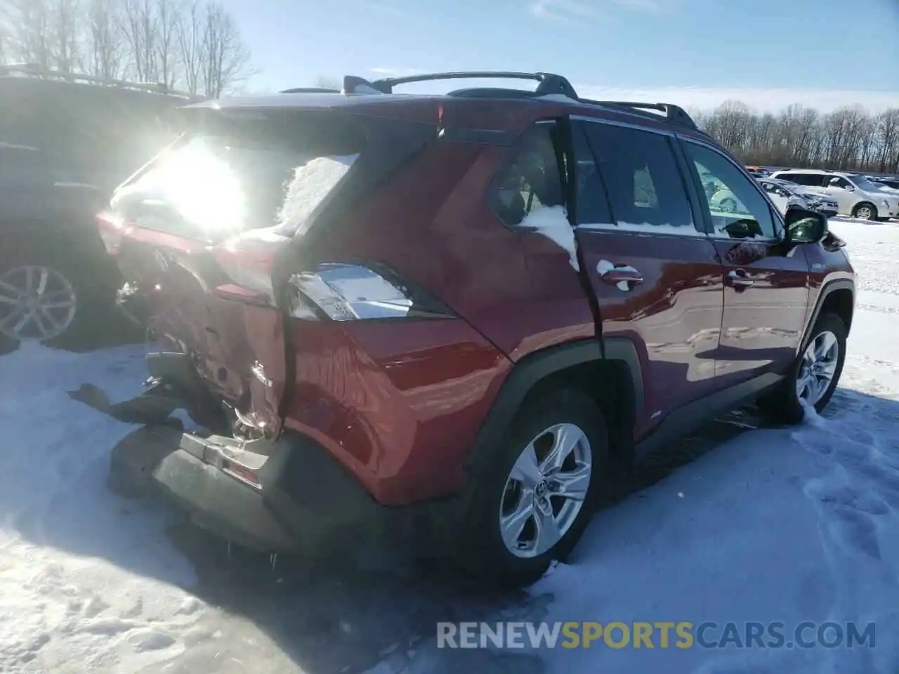 4 Photograph of a damaged car JTMLWRFV6LD045718 TOYOTA RAV4 2020