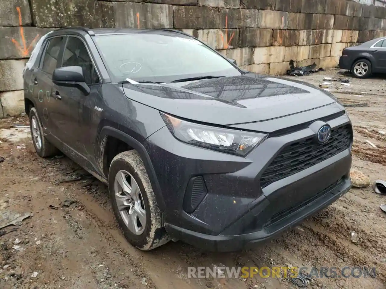 1 Photograph of a damaged car JTMLWRFV6LD045900 TOYOTA RAV4 2020