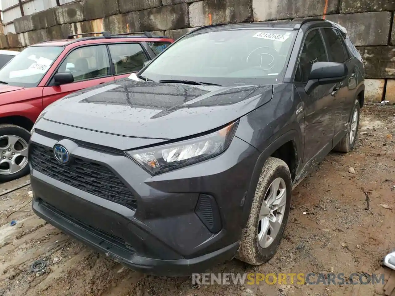 2 Photograph of a damaged car JTMLWRFV6LD045900 TOYOTA RAV4 2020