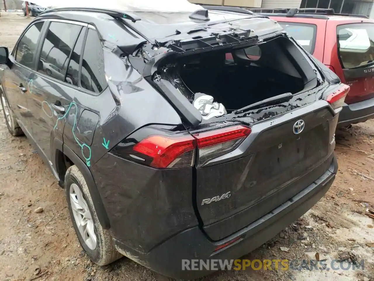 9 Photograph of a damaged car JTMLWRFV6LD045900 TOYOTA RAV4 2020