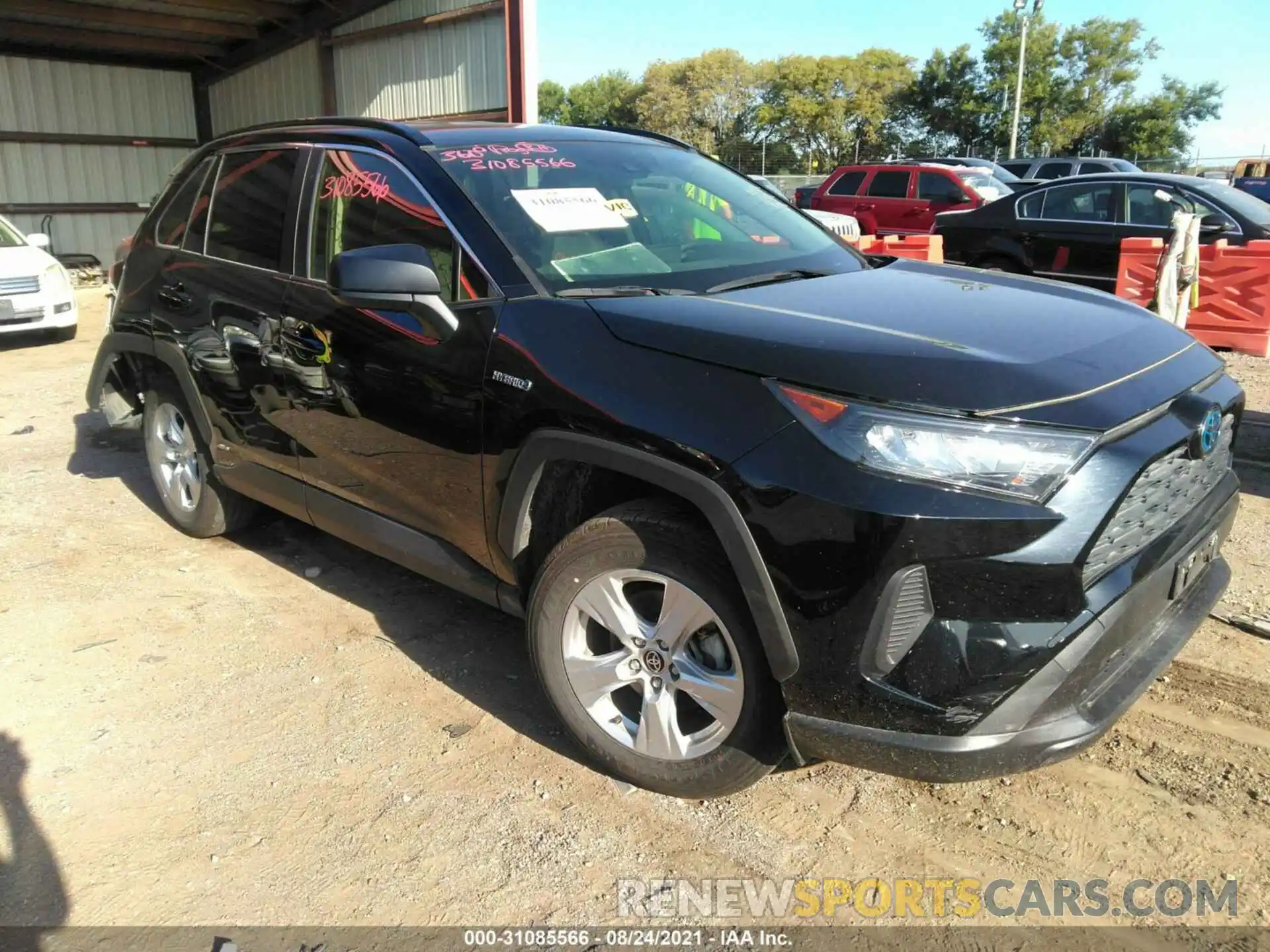 1 Photograph of a damaged car JTMLWRFV7LD059451 TOYOTA RAV4 2020