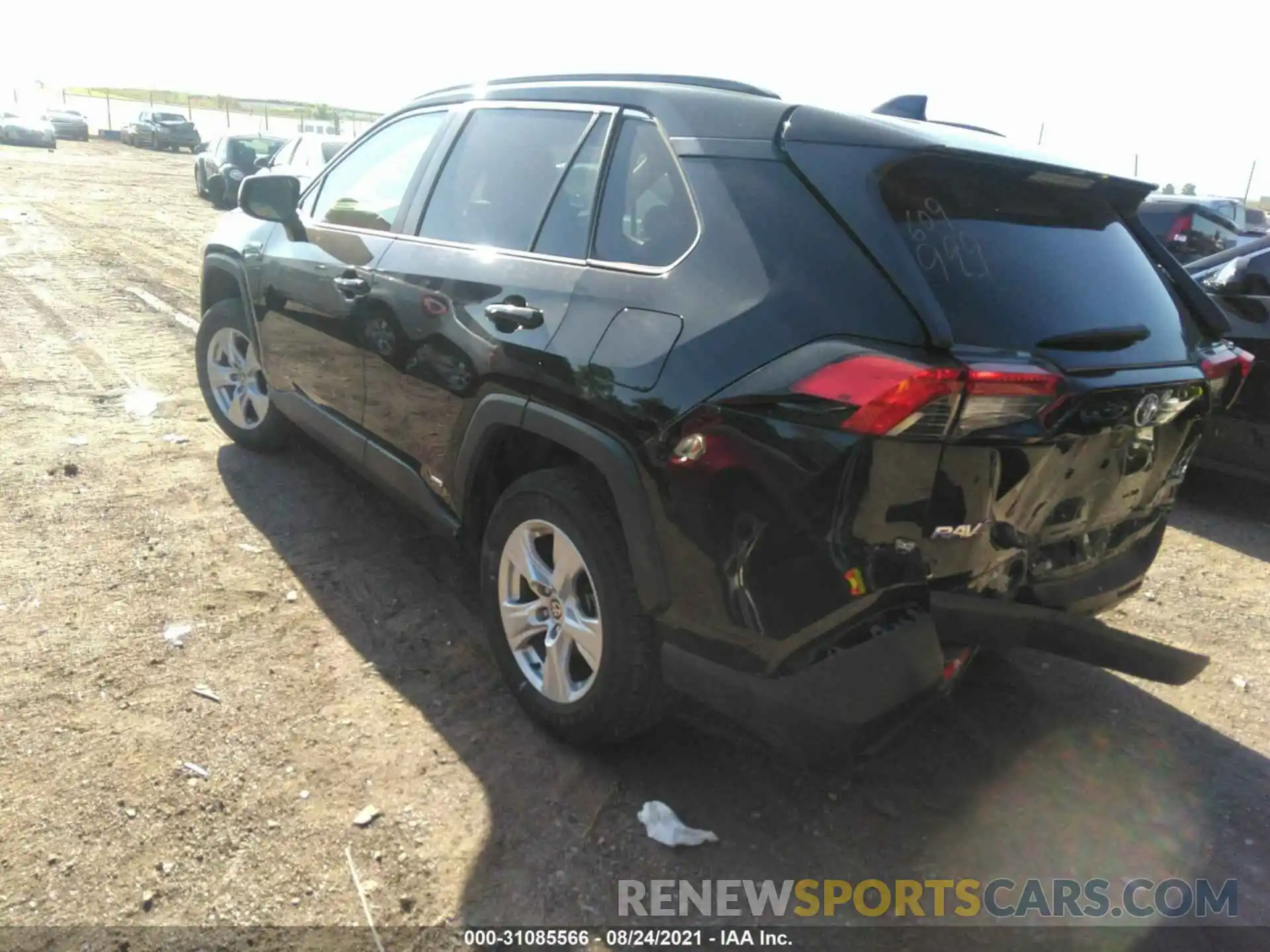 3 Photograph of a damaged car JTMLWRFV7LD059451 TOYOTA RAV4 2020