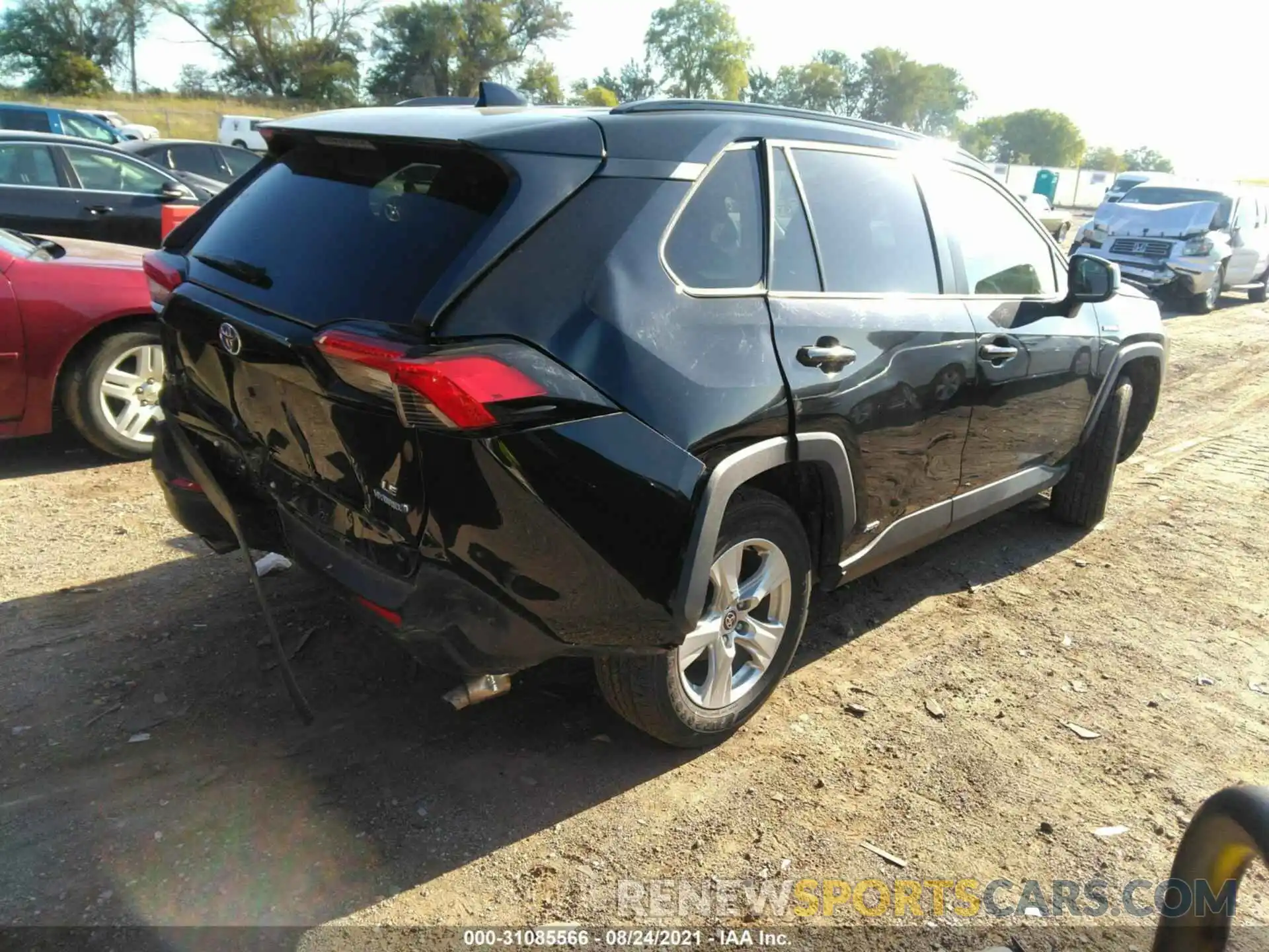 4 Photograph of a damaged car JTMLWRFV7LD059451 TOYOTA RAV4 2020