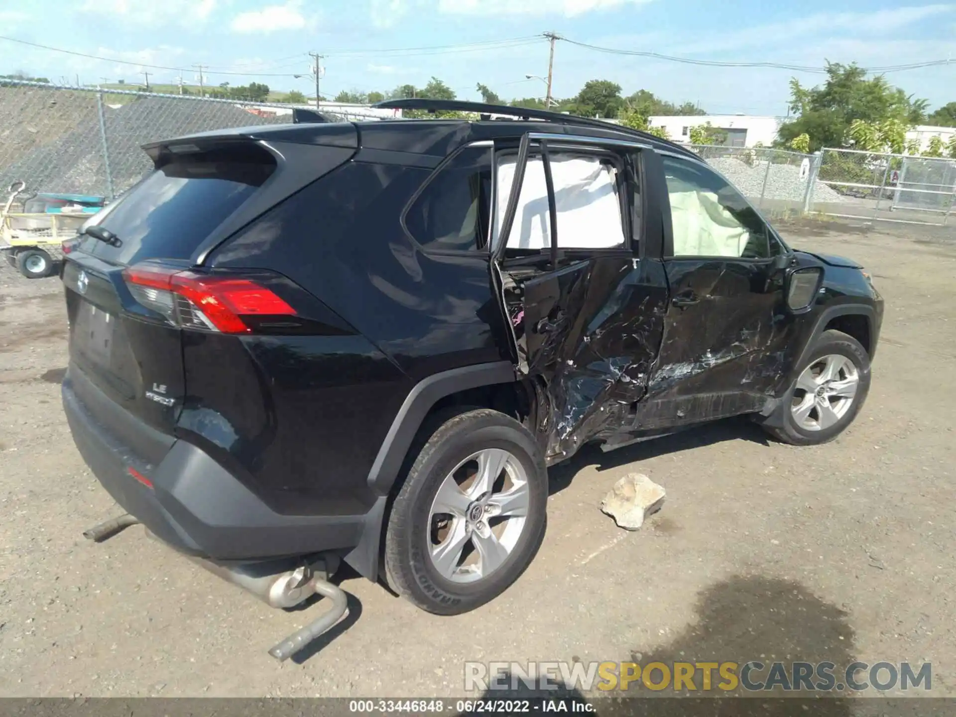 4 Photograph of a damaged car JTMLWRFV9LD534856 TOYOTA RAV4 2020