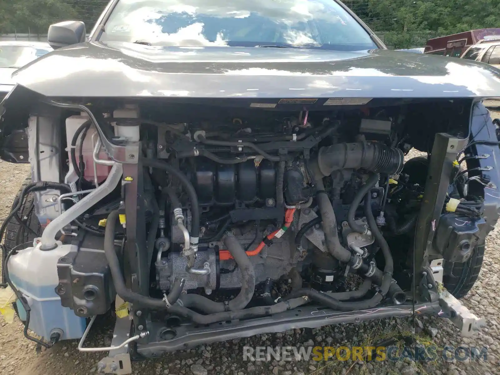 9 Photograph of a damaged car JTMLWRFV9LD536400 TOYOTA RAV4 2020