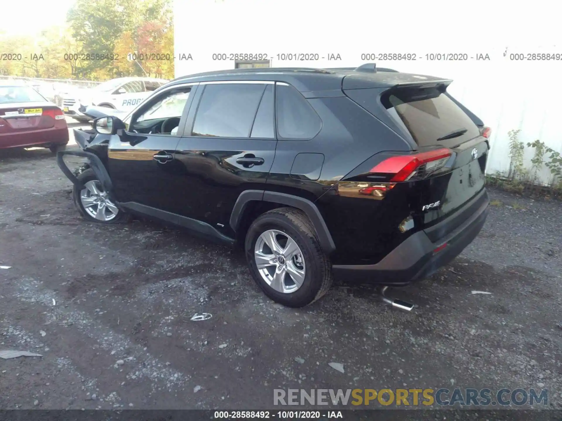 3 Photograph of a damaged car JTMM6RFV0LD006210 TOYOTA RAV4 2020