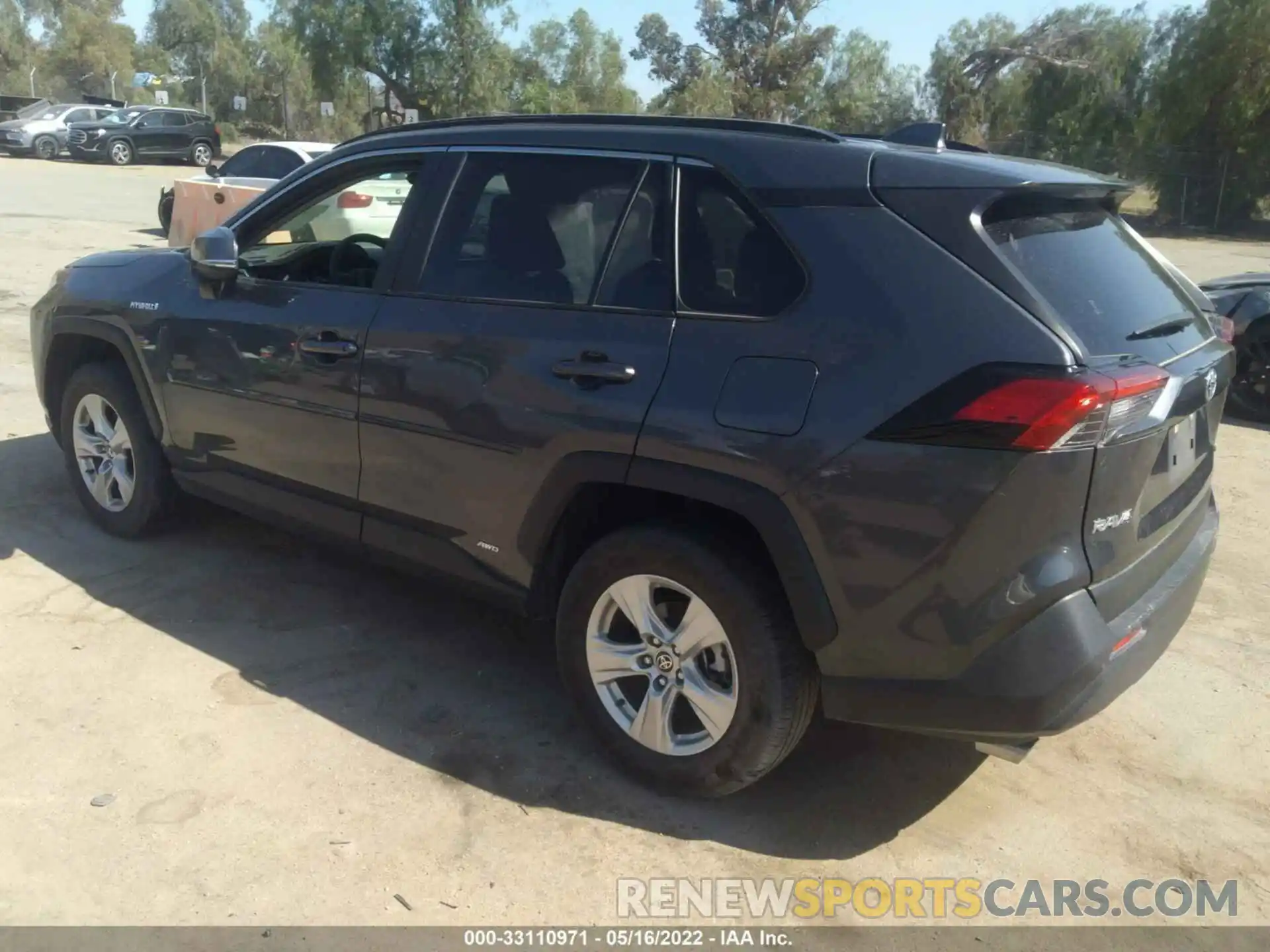 3 Photograph of a damaged car JTMM6RFV4LD004427 TOYOTA RAV4 2020