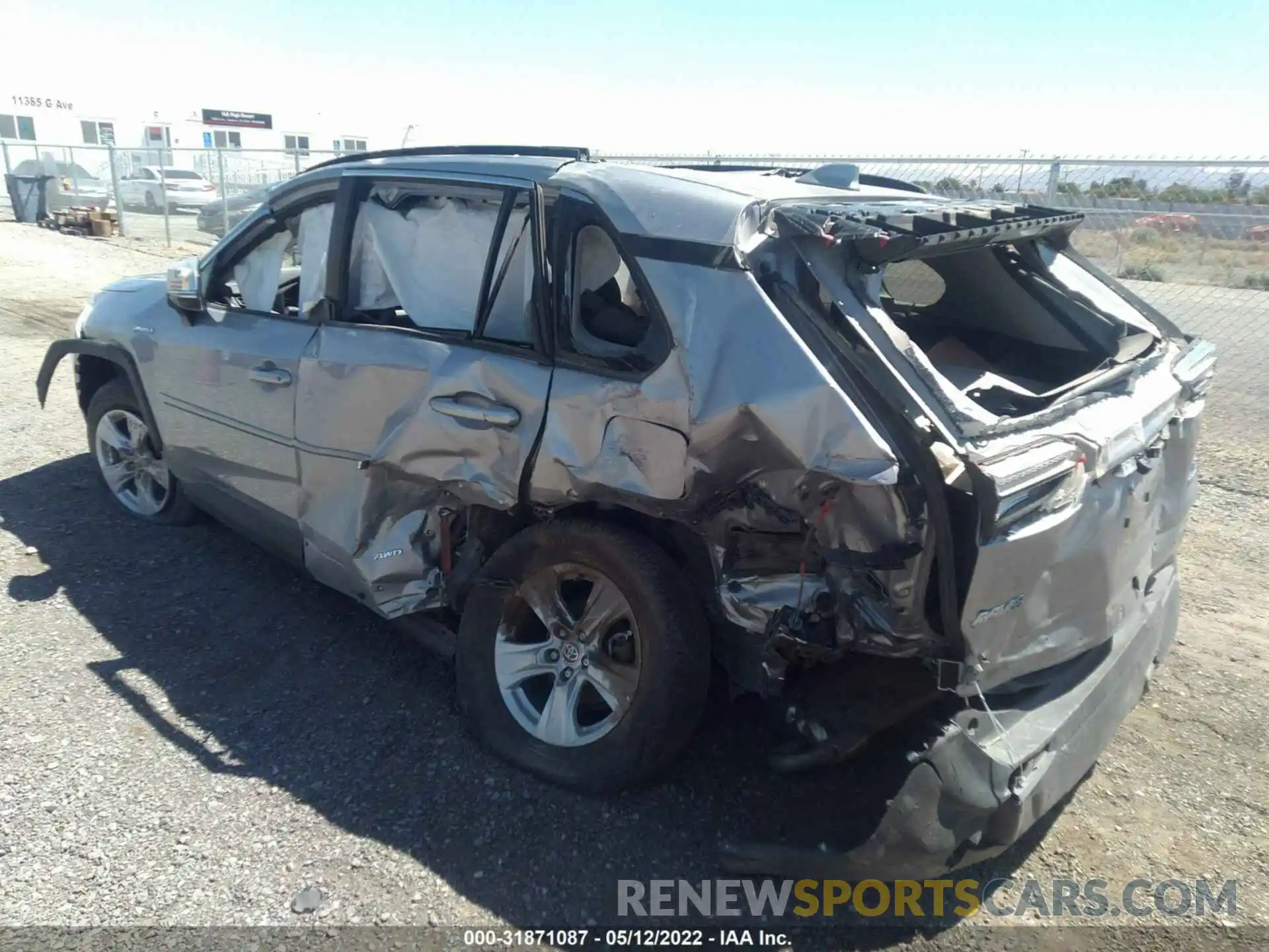 3 Photograph of a damaged car JTMM6RFV5LD002539 TOYOTA RAV4 2020