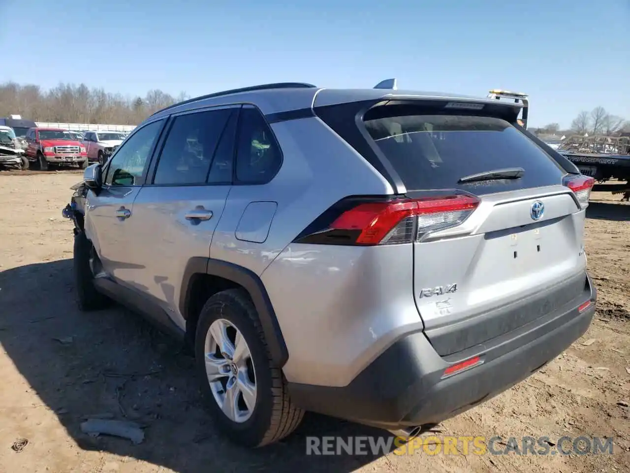 3 Photograph of a damaged car JTMM6RFV5LD003738 TOYOTA RAV4 2020