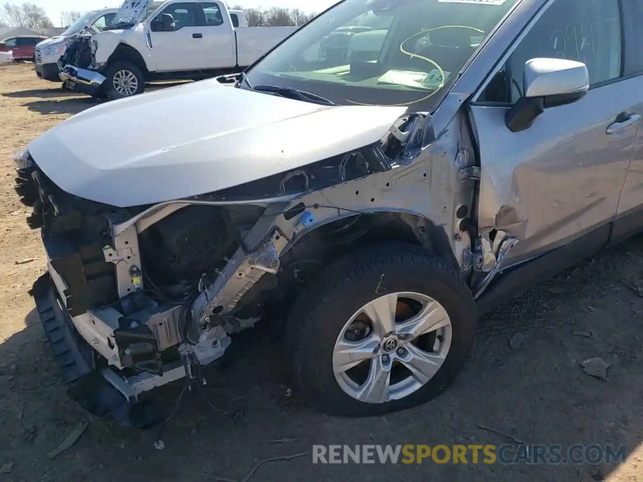 9 Photograph of a damaged car JTMM6RFV5LD003738 TOYOTA RAV4 2020