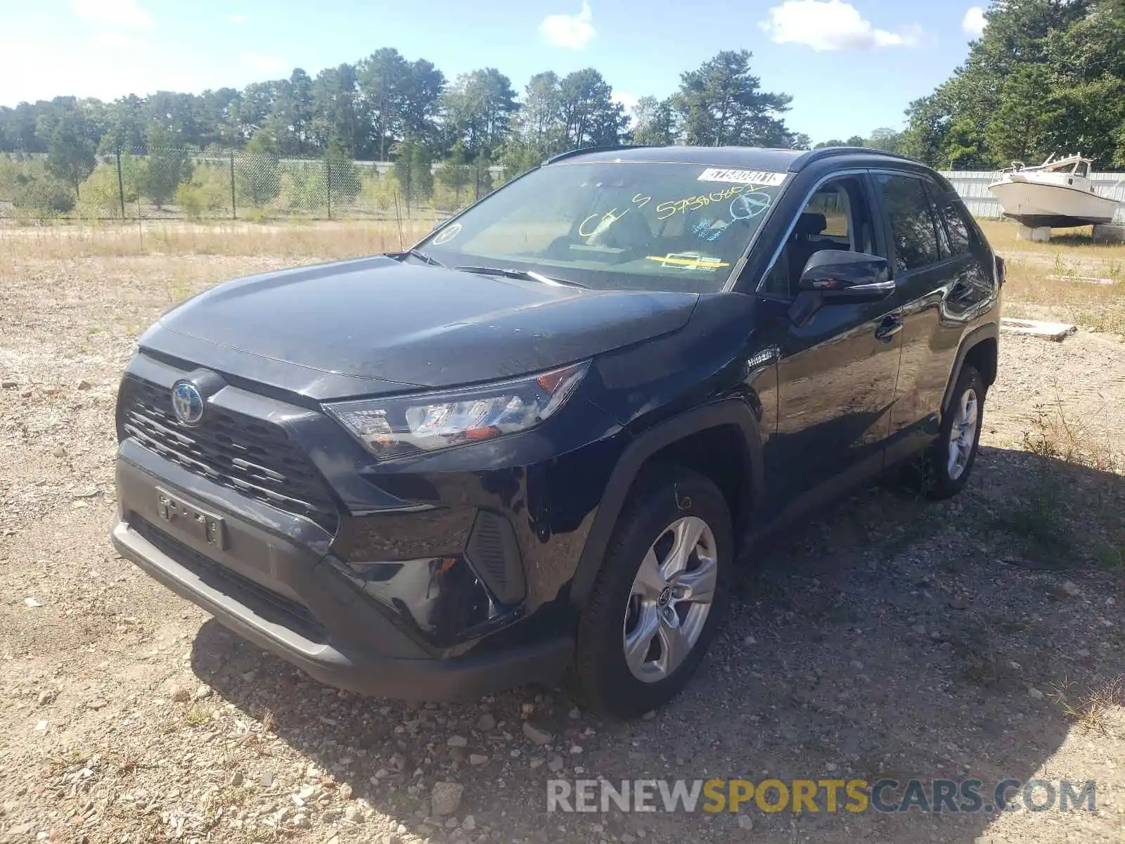 2 Photograph of a damaged car JTMM6RFV6LD001271 TOYOTA RAV4 2020