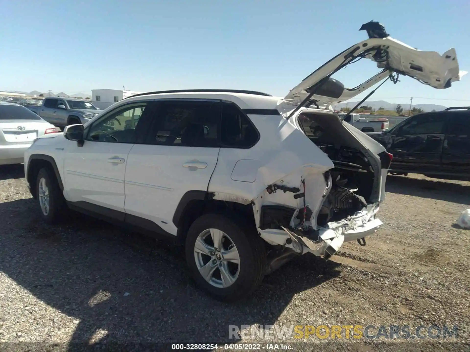 3 Фотография поврежденного автомобиля JTMM6RFV7LD003157 TOYOTA RAV4 2020