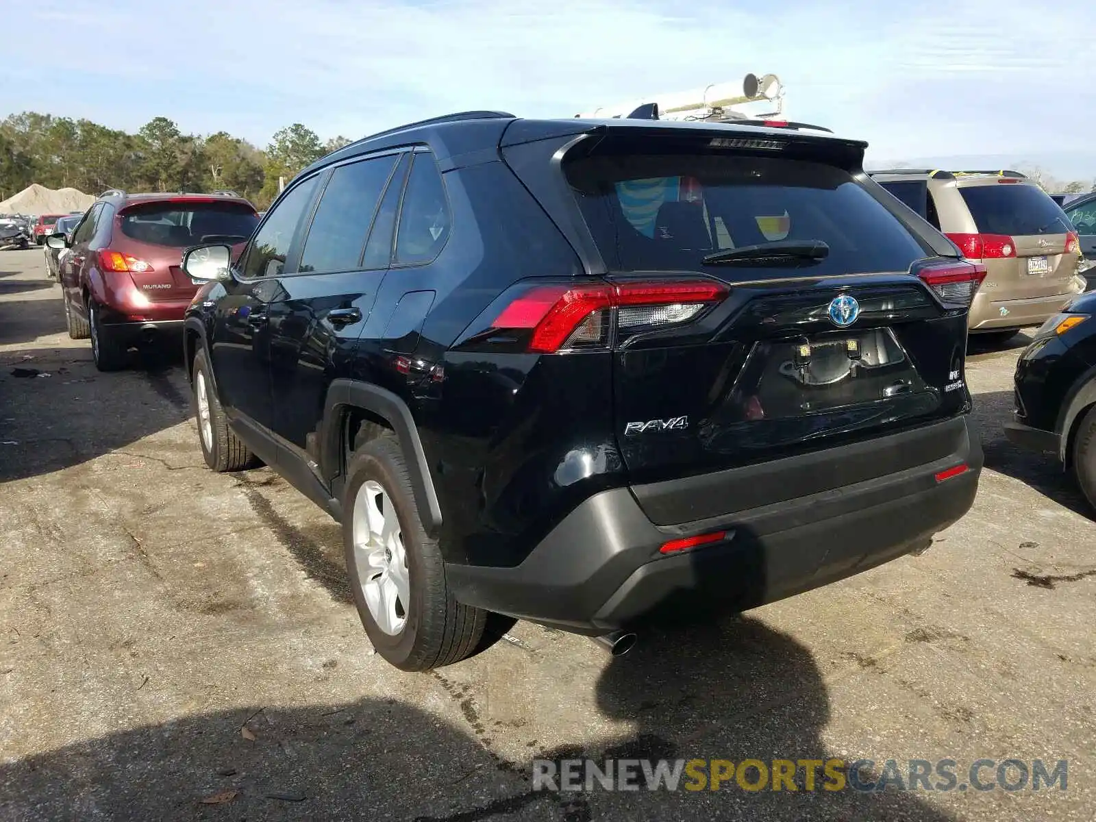 3 Photograph of a damaged car JTMM6RFV8LD002745 TOYOTA RAV4 2020