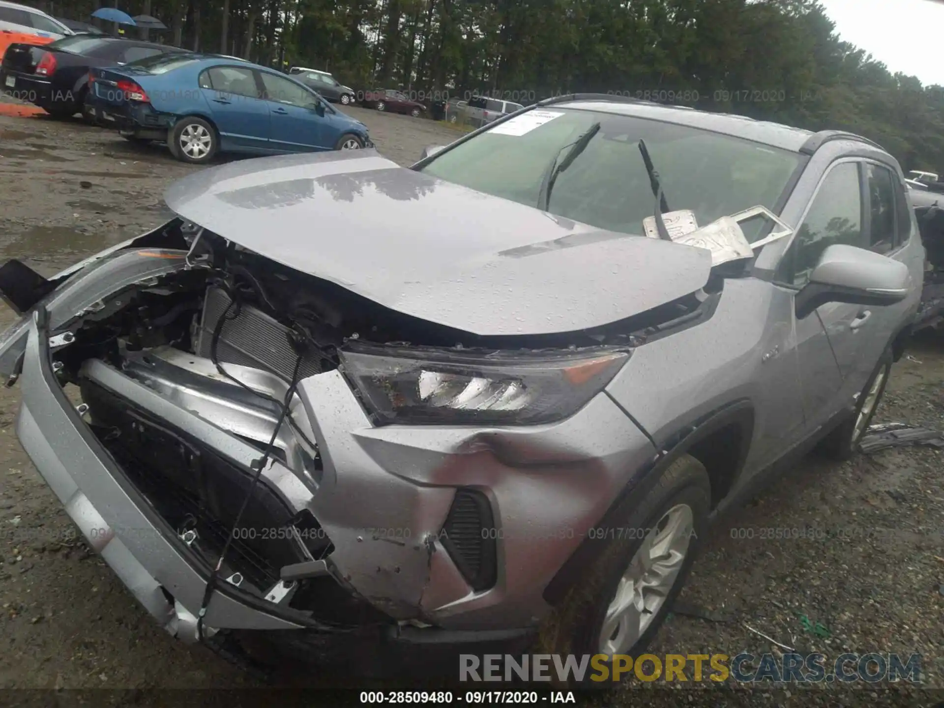 2 Фотография поврежденного автомобиля JTMMWRFV0LD048974 TOYOTA RAV4 2020