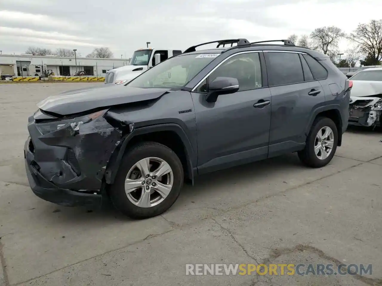 1 Photograph of a damaged car JTMMWRFV1LD053469 TOYOTA RAV4 2020