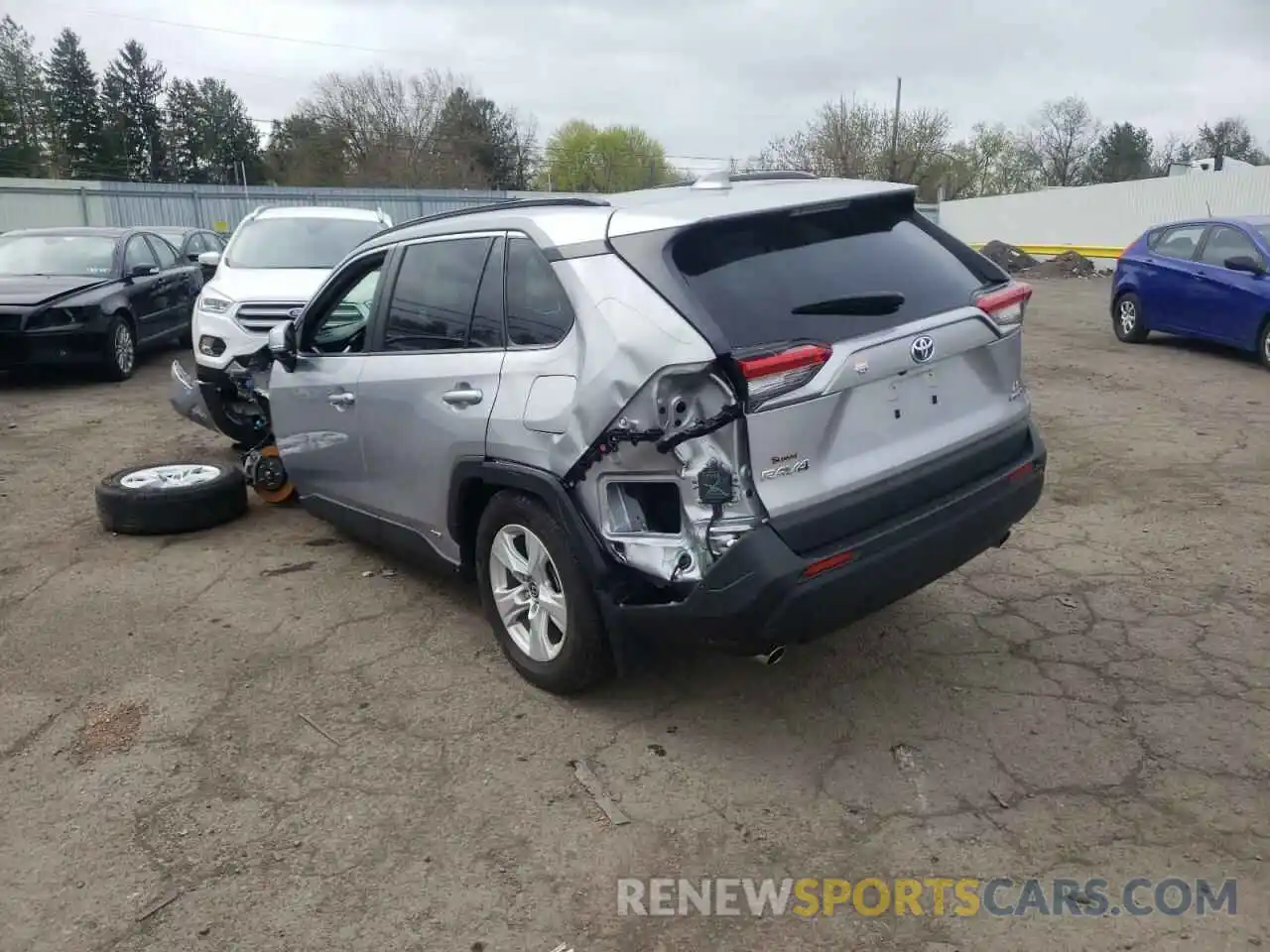 3 Photograph of a damaged car JTMMWRFV1LD055593 TOYOTA RAV4 2020