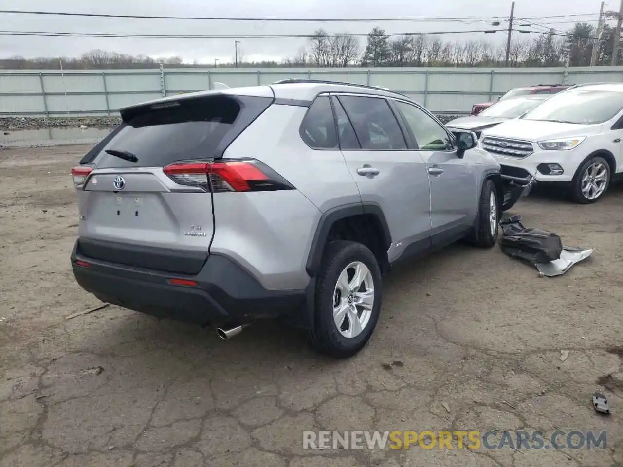 4 Photograph of a damaged car JTMMWRFV1LD055593 TOYOTA RAV4 2020