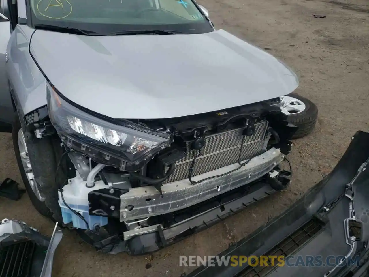 9 Photograph of a damaged car JTMMWRFV1LD055593 TOYOTA RAV4 2020