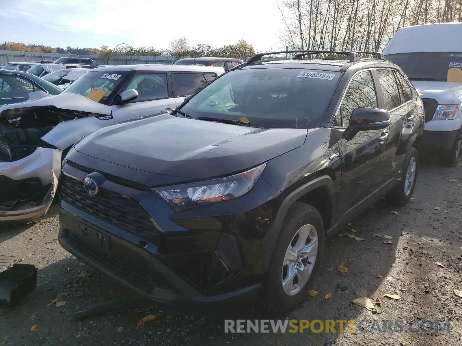 2 Photograph of a damaged car JTMMWRFV1LD060664 TOYOTA RAV4 2020