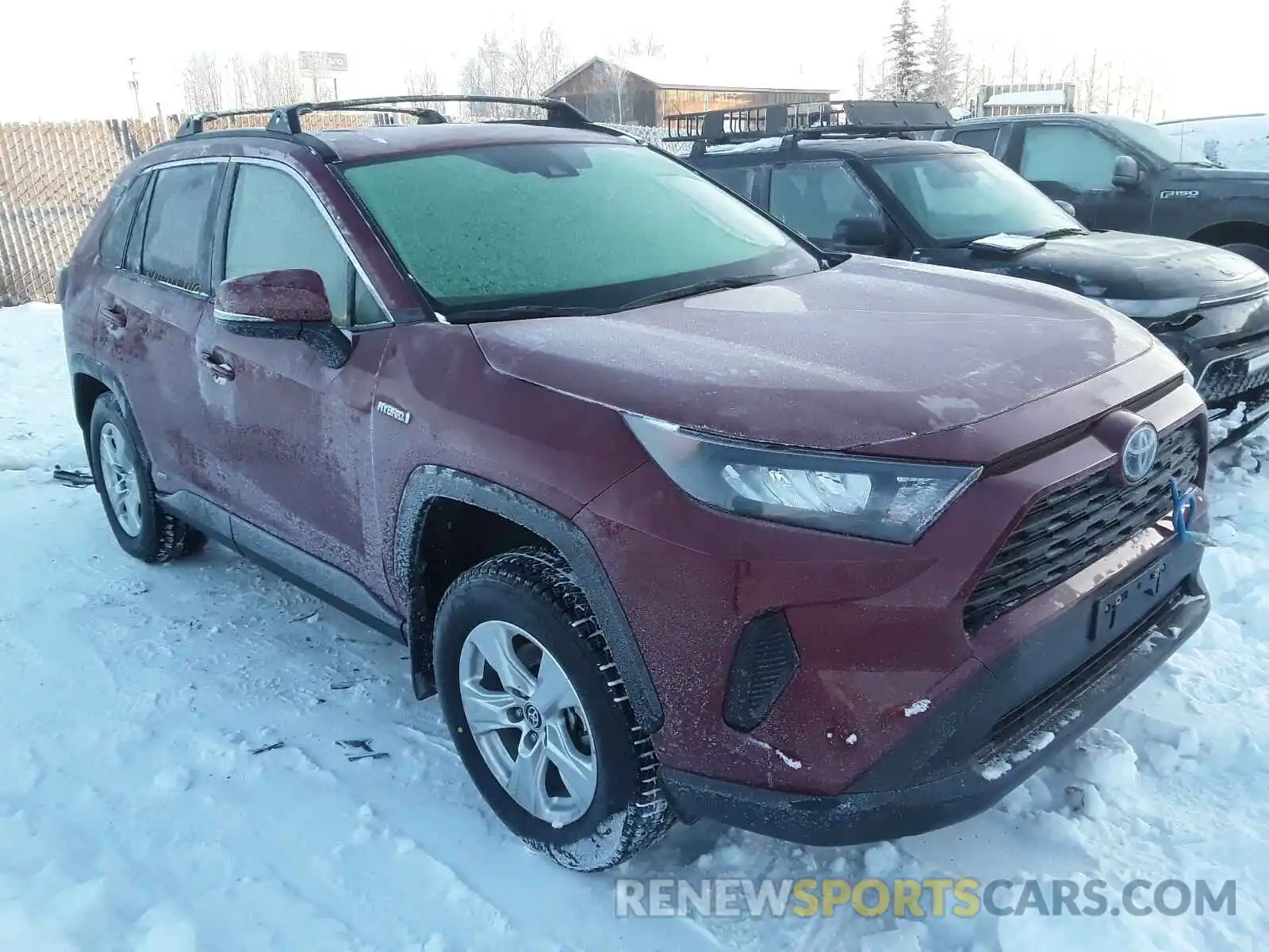 1 Photograph of a damaged car JTMMWRFV1LD064116 TOYOTA RAV4 2020