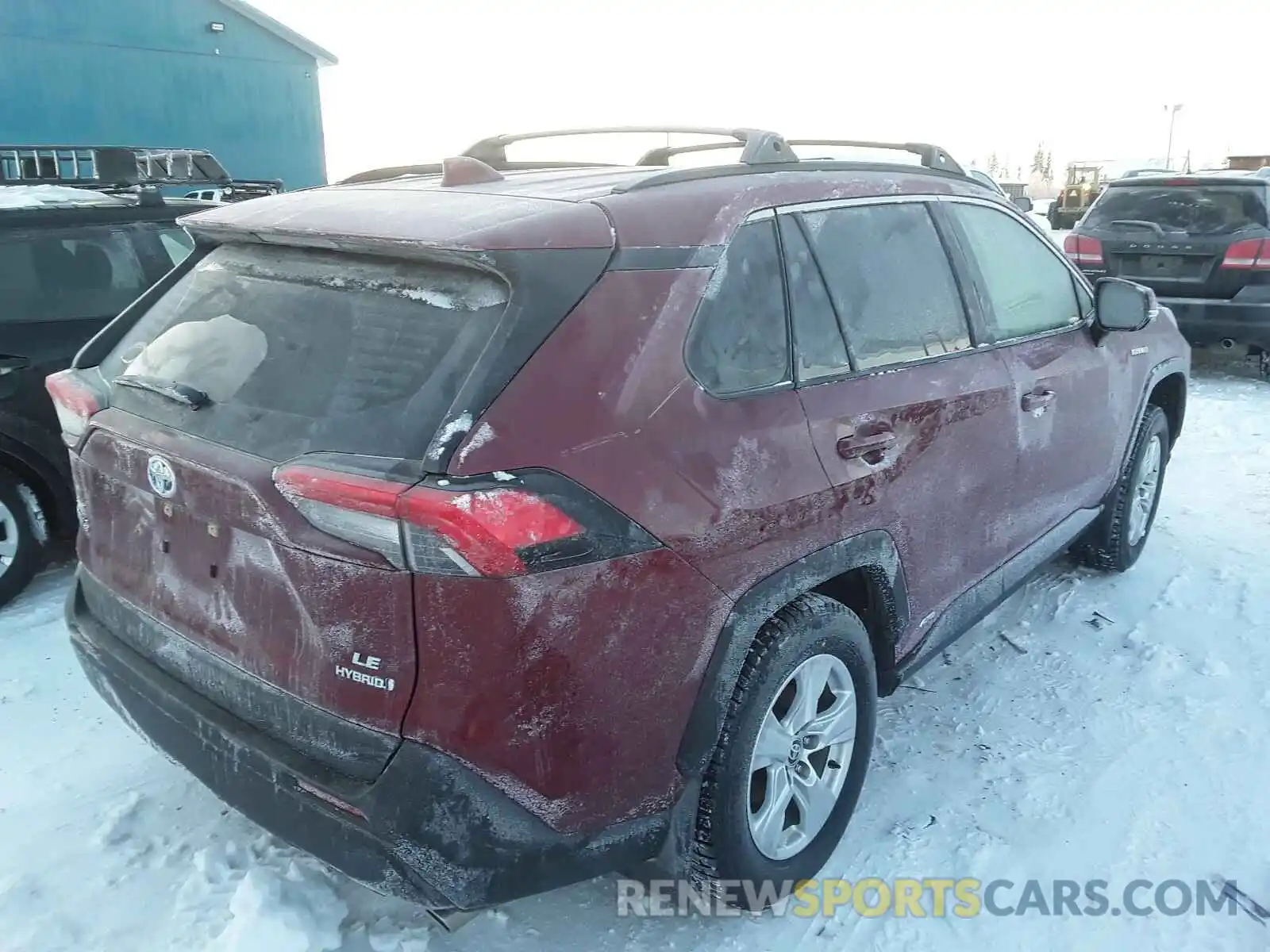 4 Photograph of a damaged car JTMMWRFV1LD064116 TOYOTA RAV4 2020