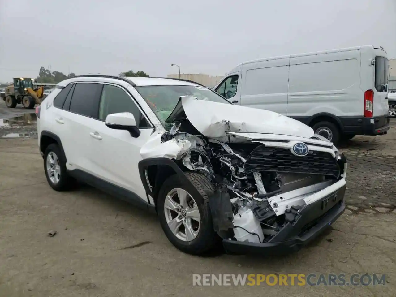 1 Photograph of a damaged car JTMMWRFV1LD070207 TOYOTA RAV4 2020