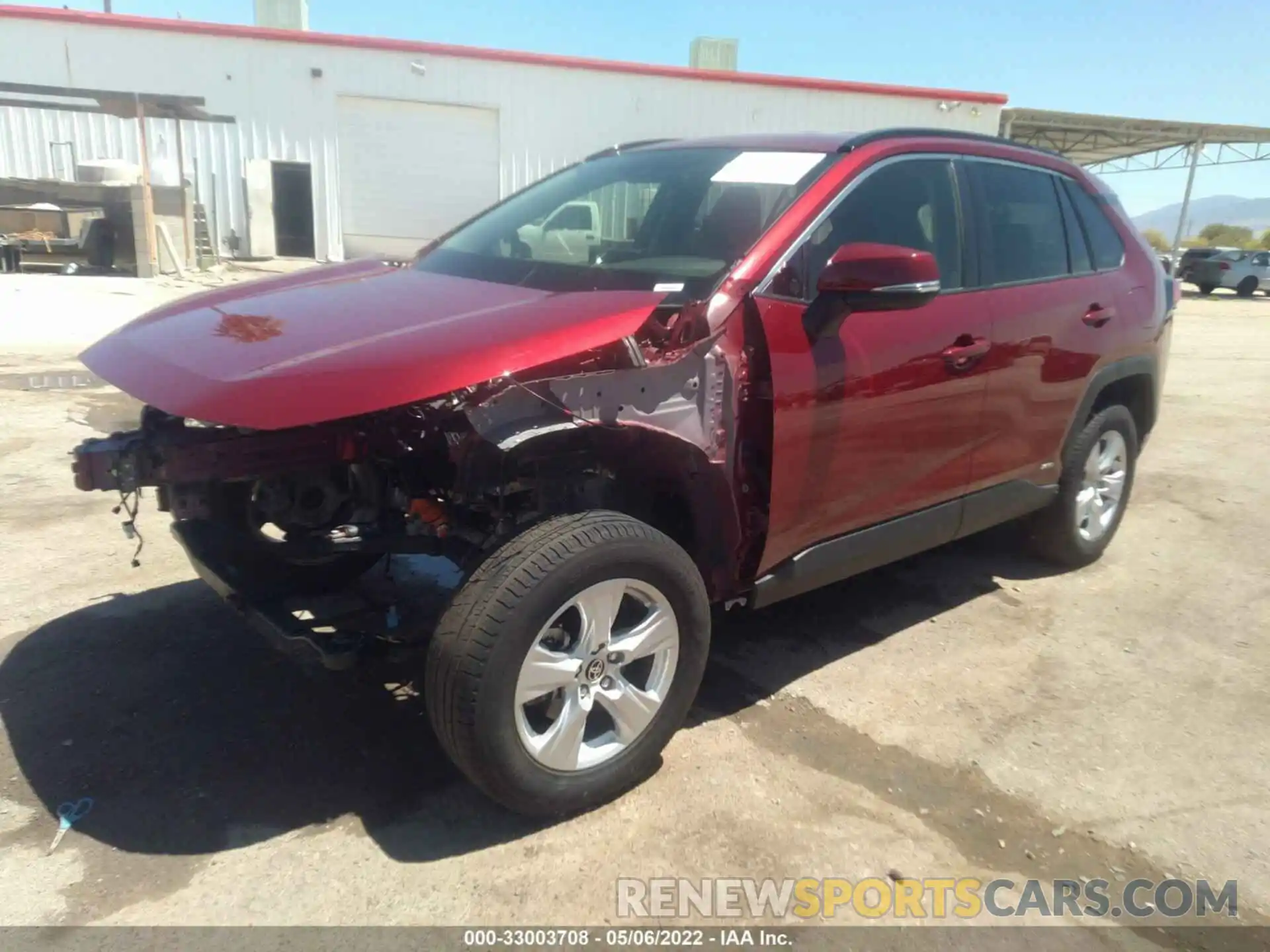 2 Photograph of a damaged car JTMMWRFV2LD063721 TOYOTA RAV4 2020