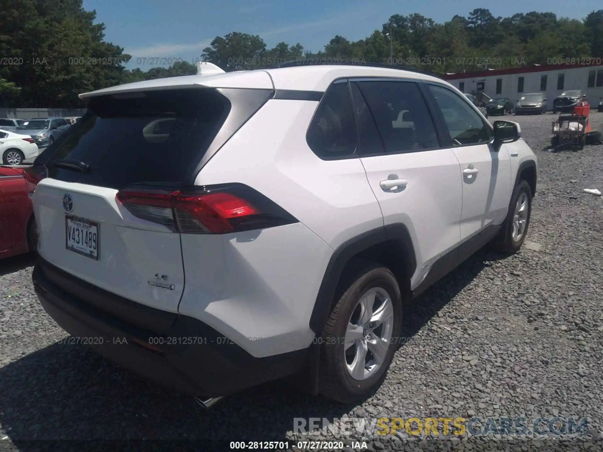 4 Photograph of a damaged car JTMMWRFV2LD072368 TOYOTA RAV4 2020