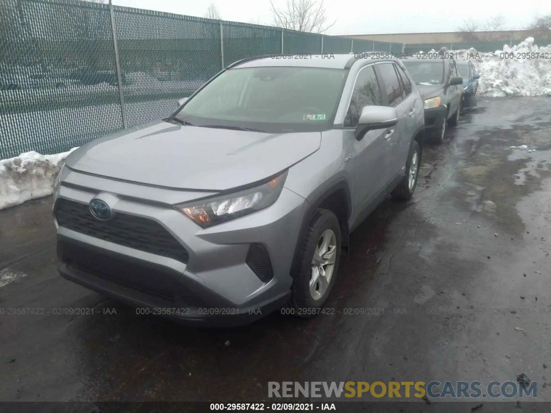 2 Фотография поврежденного автомобиля JTMMWRFV2LD533651 TOYOTA RAV4 2020